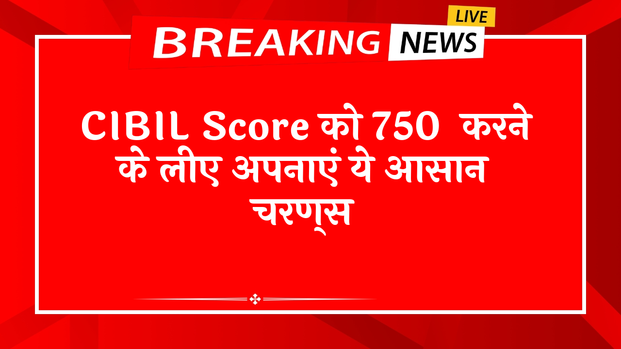 Cibil Score Improve Solutions